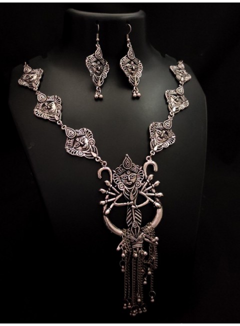 Oxidized Jewelry Set